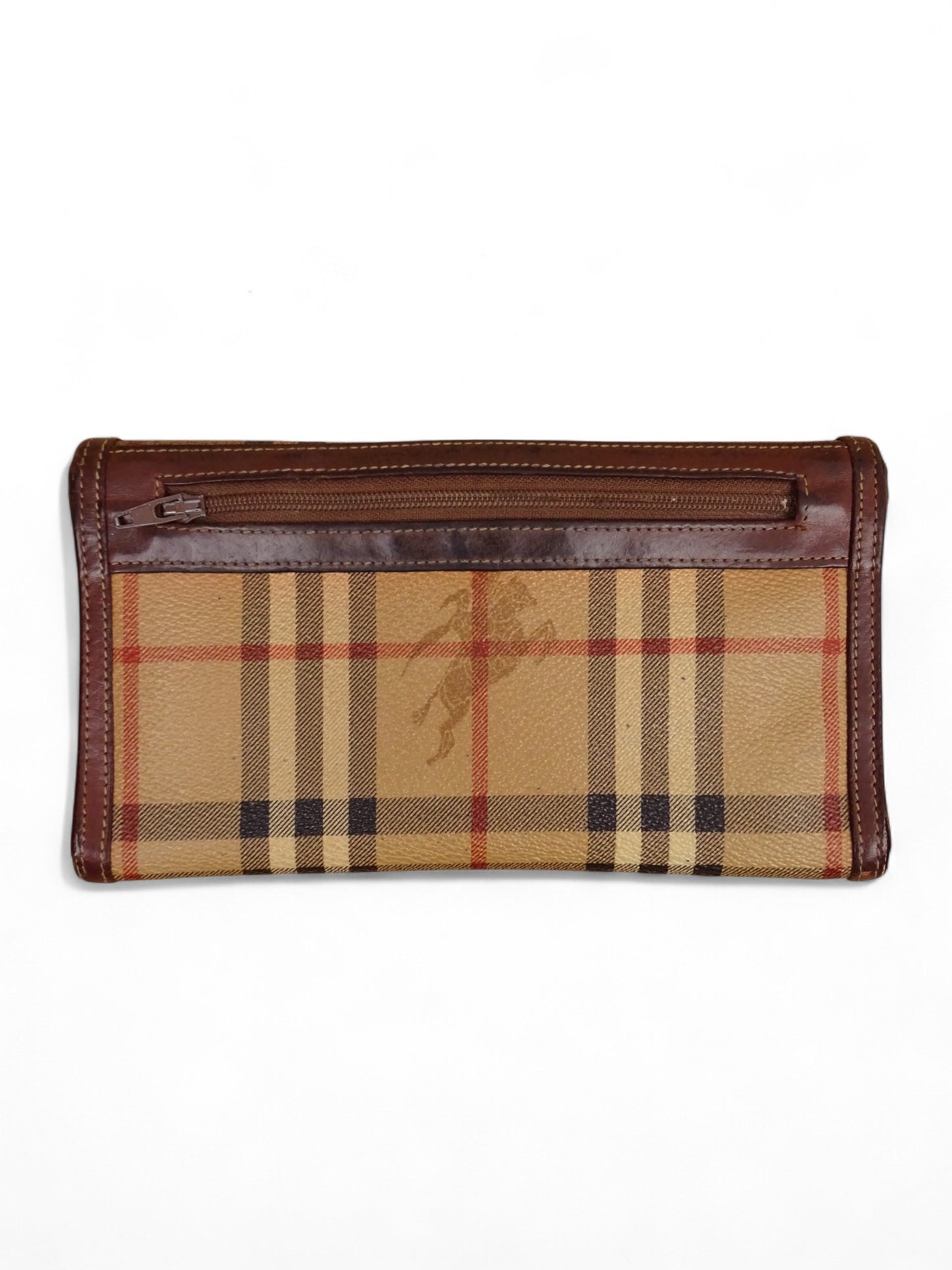 Burberry Portefeuille Tartan Emblématique