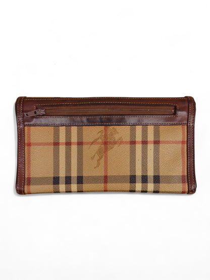 Burberry Portefeuille Tartan Emblématique