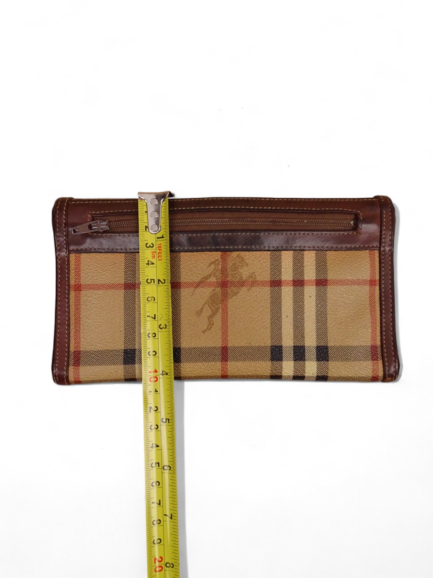 Burberry Portefeuille Tartan Emblématique