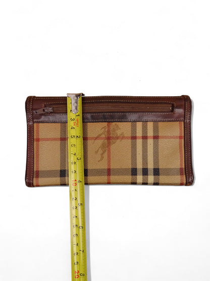 Burberry Portefeuille Tartan Emblématique