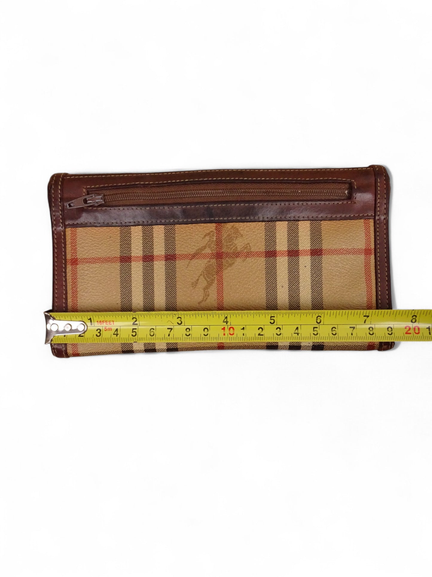 Burberry Portefeuille Tartan Emblématique