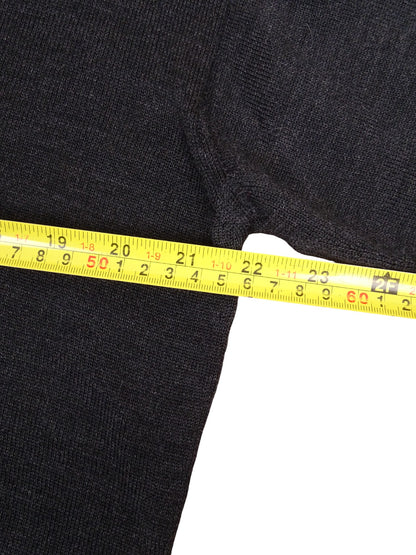 Burberry Pull Col V Gris M/L Homme