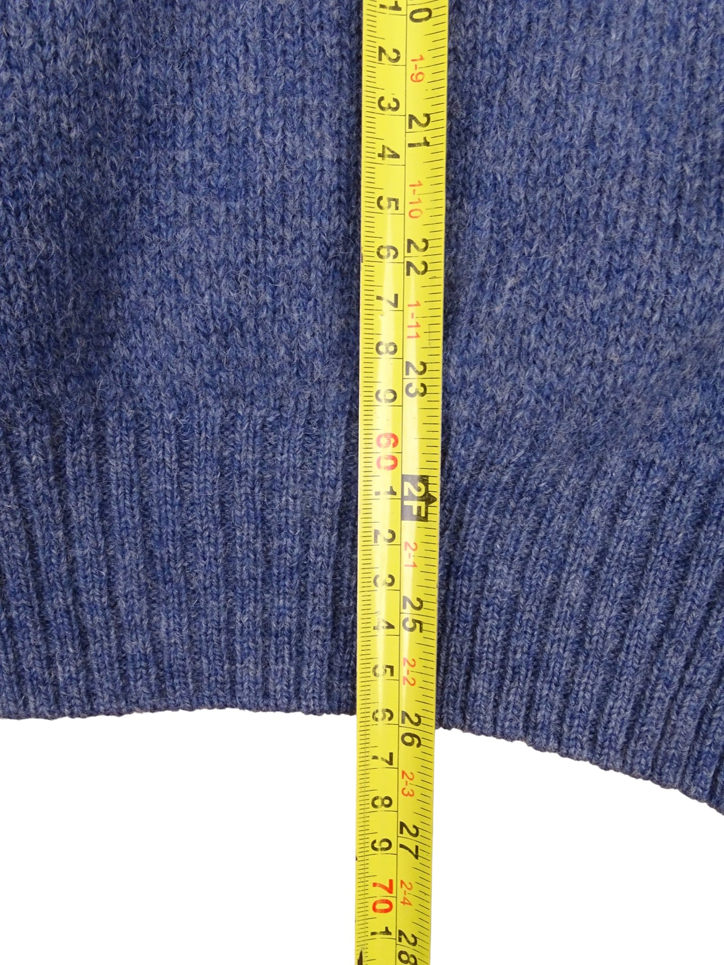 Burberry Pull Bleu Épais XL Homme Laine