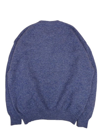 Burberry Pull Bleu Épais XL Homme Laine