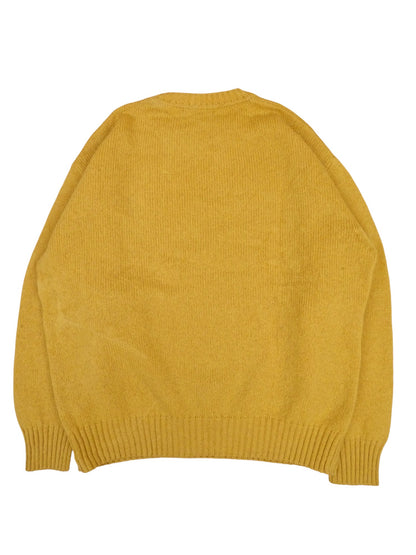 Burberry Pull Jaune M Homme Coton