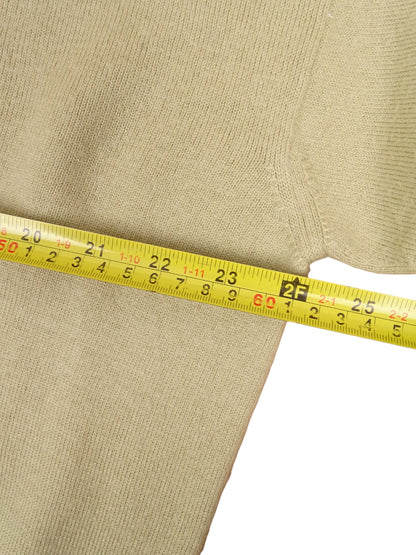 Burberry Pull Col Rond Beige Fin M Homme