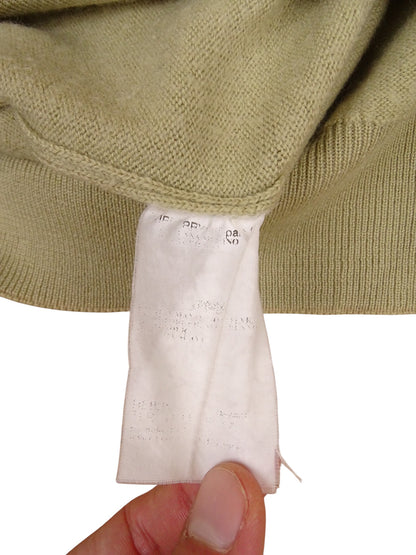 Burberry Pull Col Rond Beige Fin M Homme