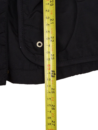 Moncler Veste Double Zip Noire Vintage L Femme