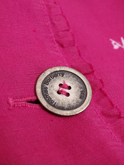 Burberry Trench Rose Avec Ceinture S Femme