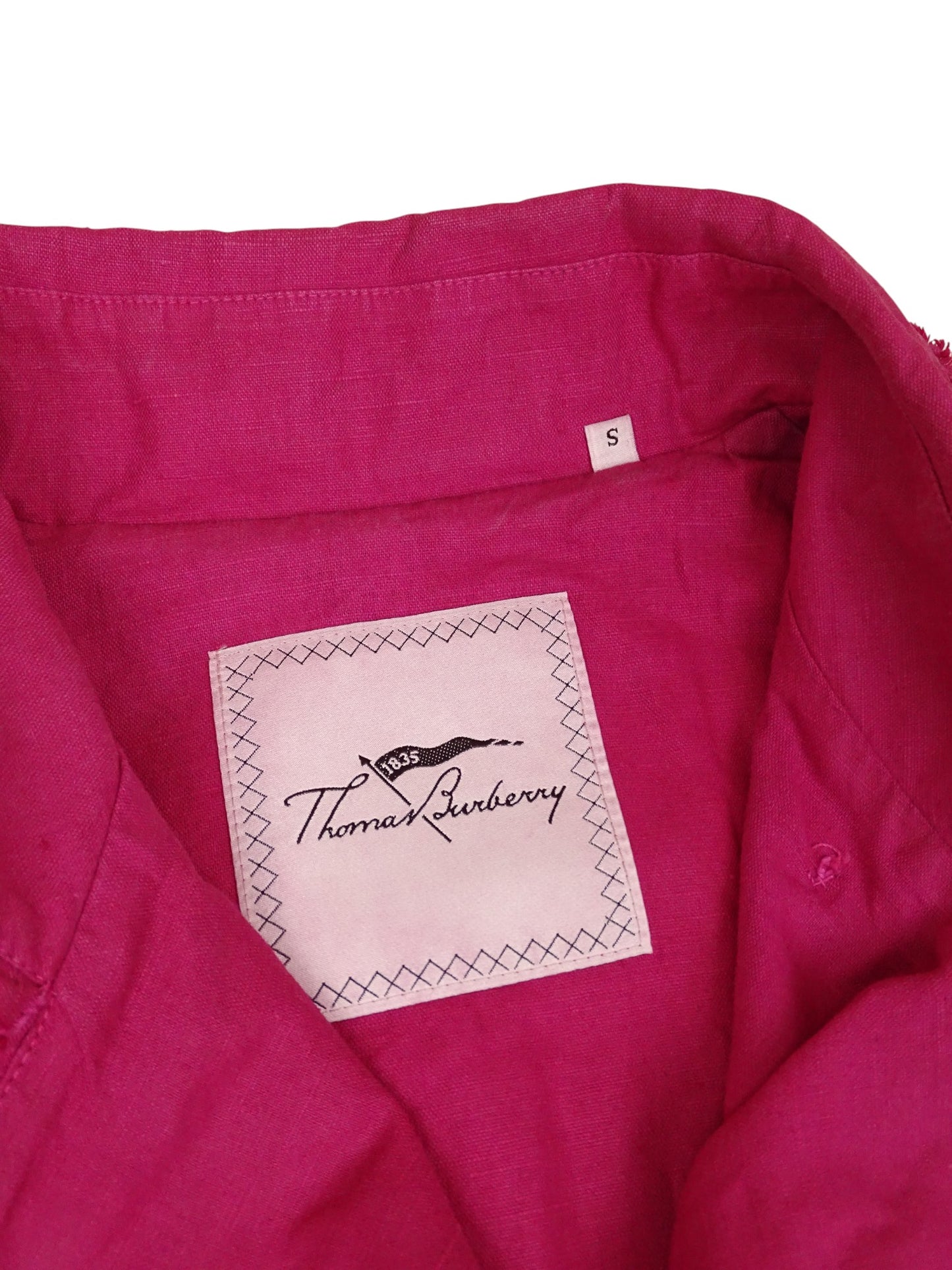 Burberry Trench Rose Avec Ceinture S Femme