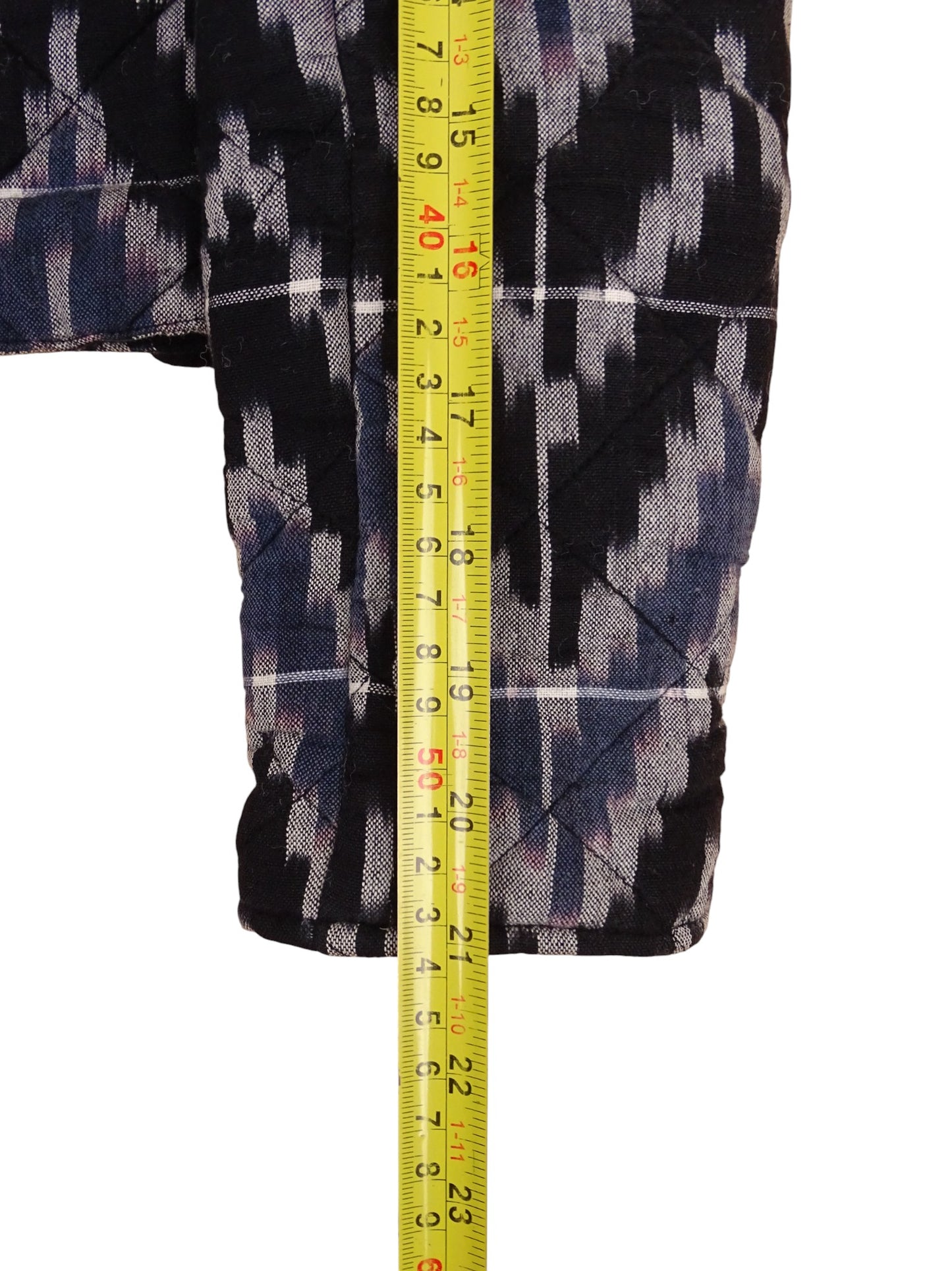 Soeur Veste Coton Zippée Marine/Blanche À Motifs S Femme