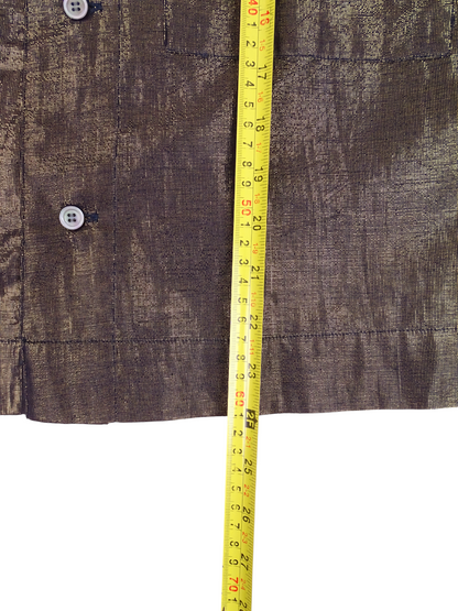 Soeur Veste Légère Dorée Et Noire Lurex XS Femme