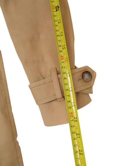 Sézane Trench Long Beige Avec Ceinture XS Femme