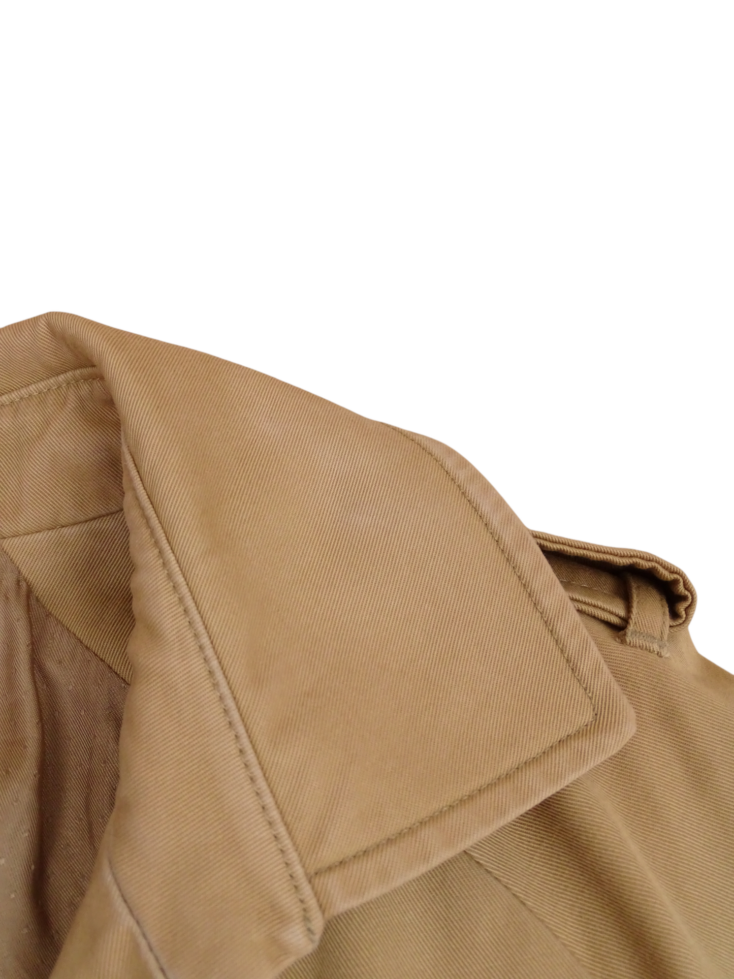 Sézane Trench Long Beige Avec Ceinture XS Femme