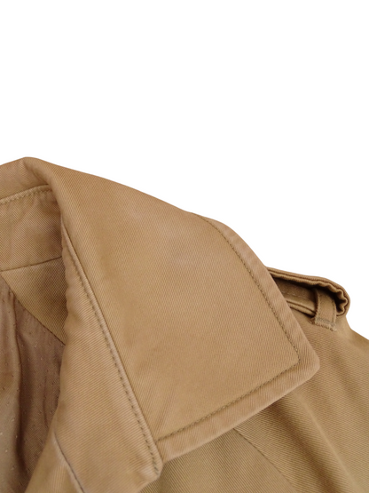 Sézane Trench Long Beige Avec Ceinture XS Femme