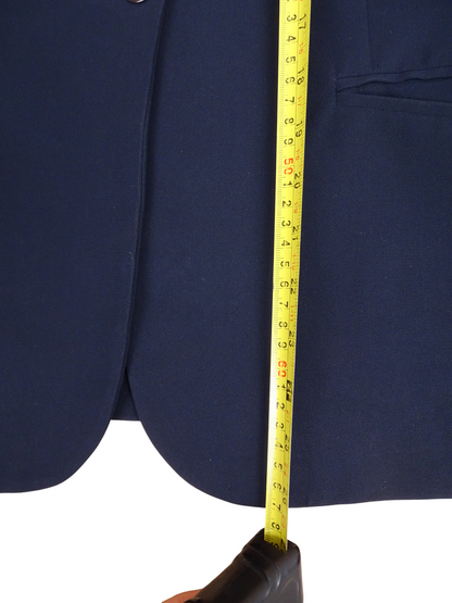 Burberry Blazer Bleu Marine L Femme