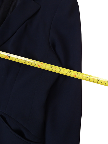 Burberry Blazer Bleu Marine L Femme