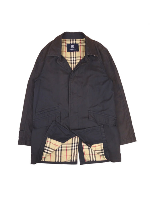 Burberry Trench Gris XL Homme Manteau Long Tartan Nova Check