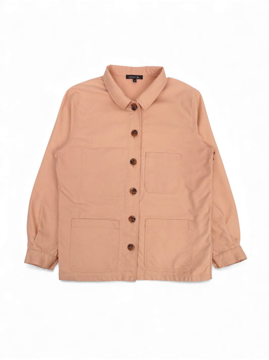 Soeur Surchemise Rose Pâle À Boutons S Femme