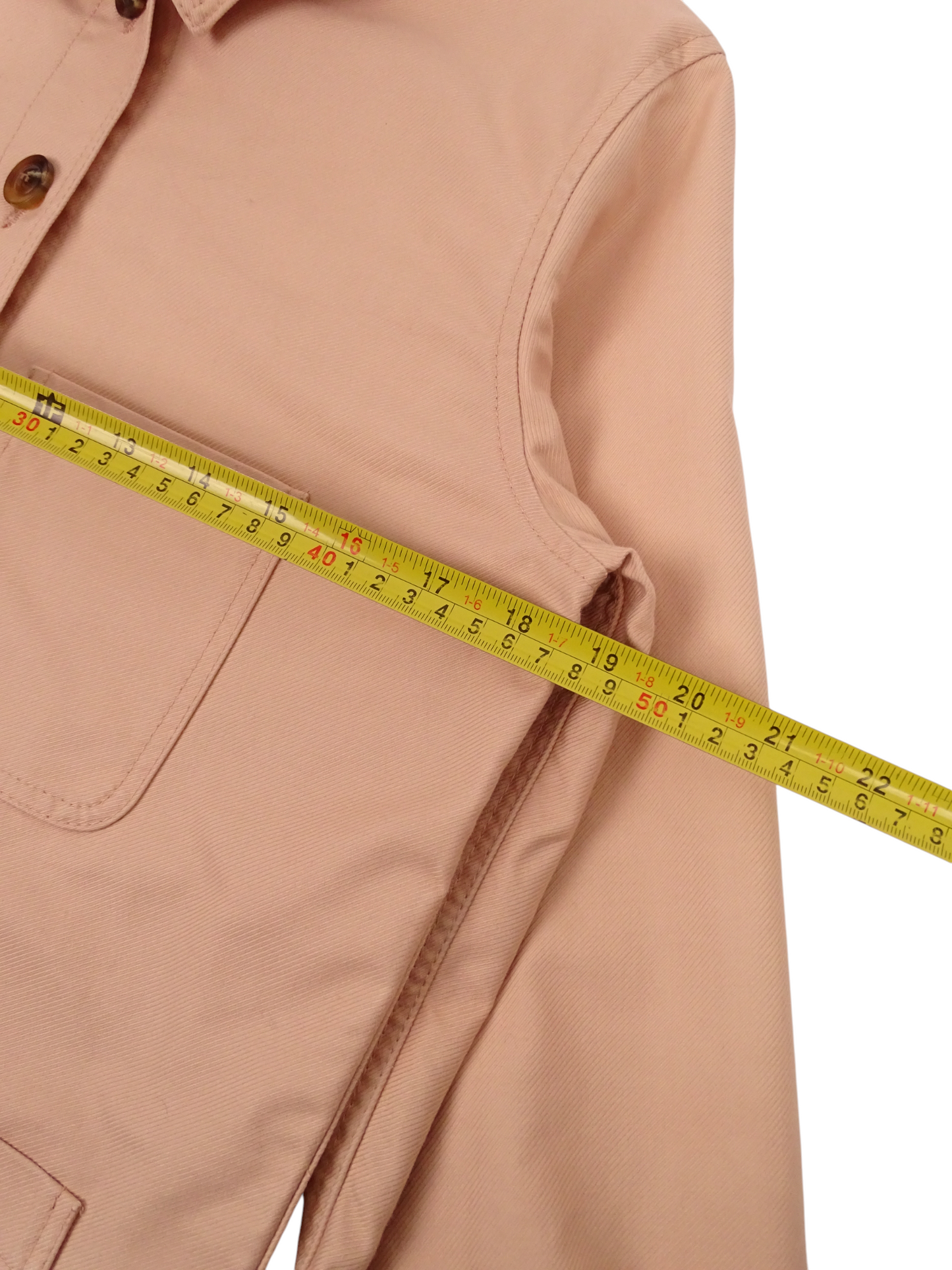 Soeur Surchemise Rose Pâle À Boutons S Femme