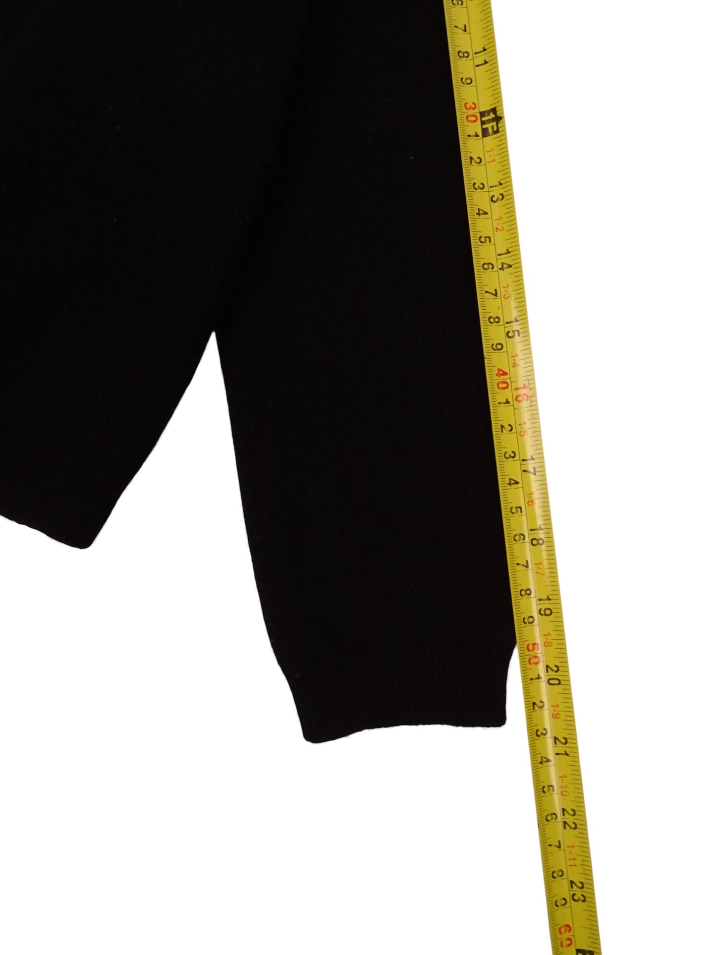 Sézane Cardigan Noir 80% Laine 20% Cachemire XS Femme