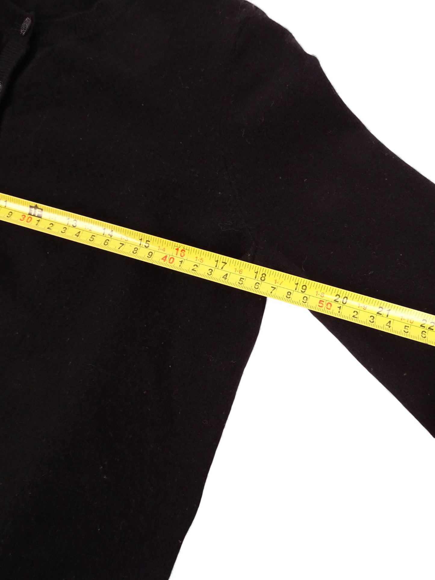 Sézane Cardigan Noir 80% Laine 20% Cachemire XS Femme