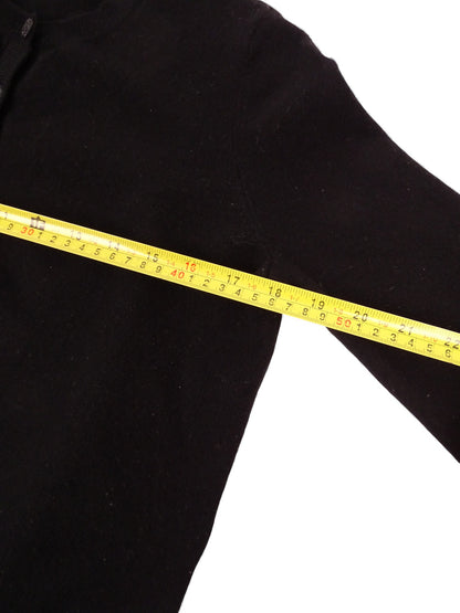 Sézane Cardigan Noir 80% Laine 20% Cachemire XS Femme