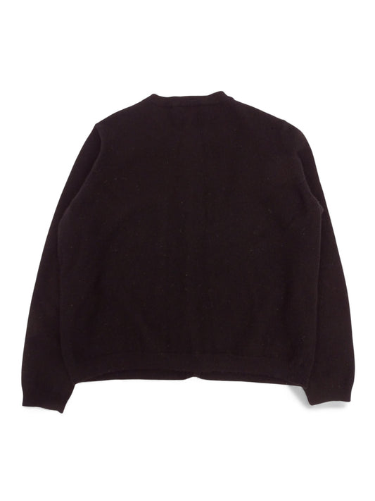 Sézane Cardigan Noir 80% Laine 20% Cachemire XS Femme
