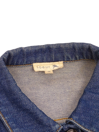 Soeur Veste en Jean 98% Coton M Femme