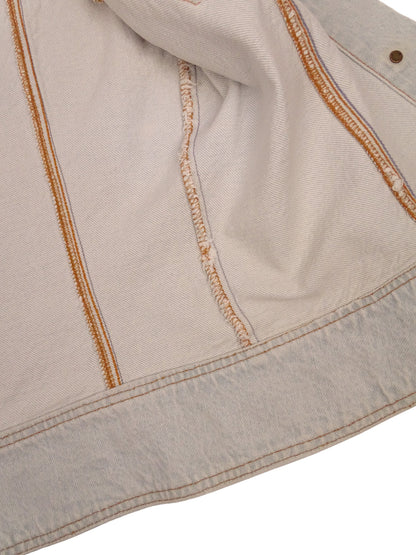 Dolce & Gabbana Veste En Jean Sans Manches Bleu Clair Vintage M Femme