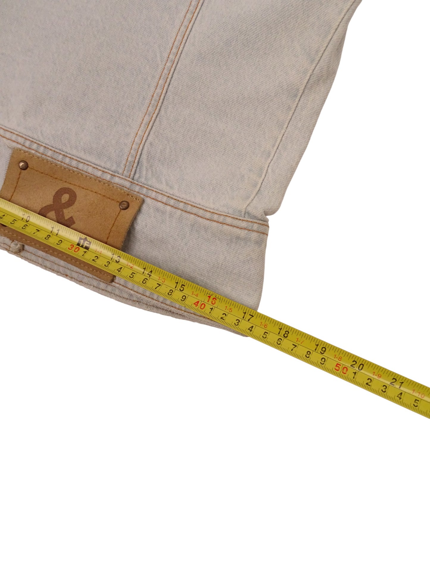 Dolce & Gabbana Veste En Jean Sans Manches Bleu Clair Vintage M Femme