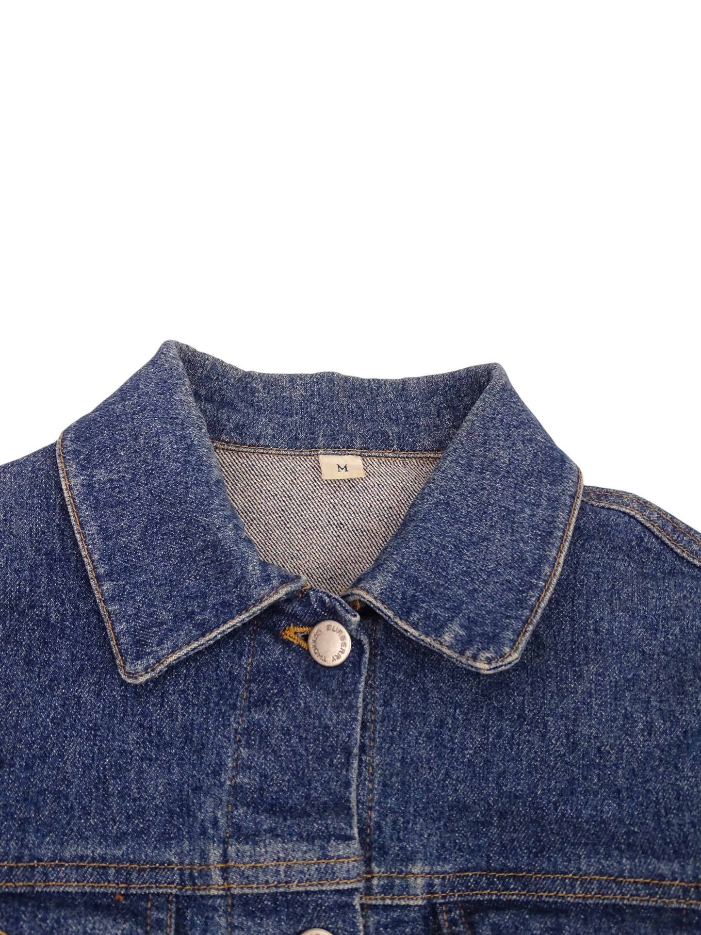 Burberry Veste En Jean Bleue Coton Denim M Femme
