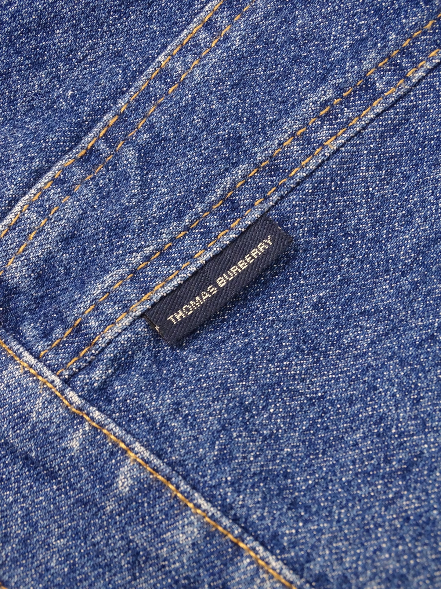 Burberry Veste En Jean Bleue Coton Denim M Femme