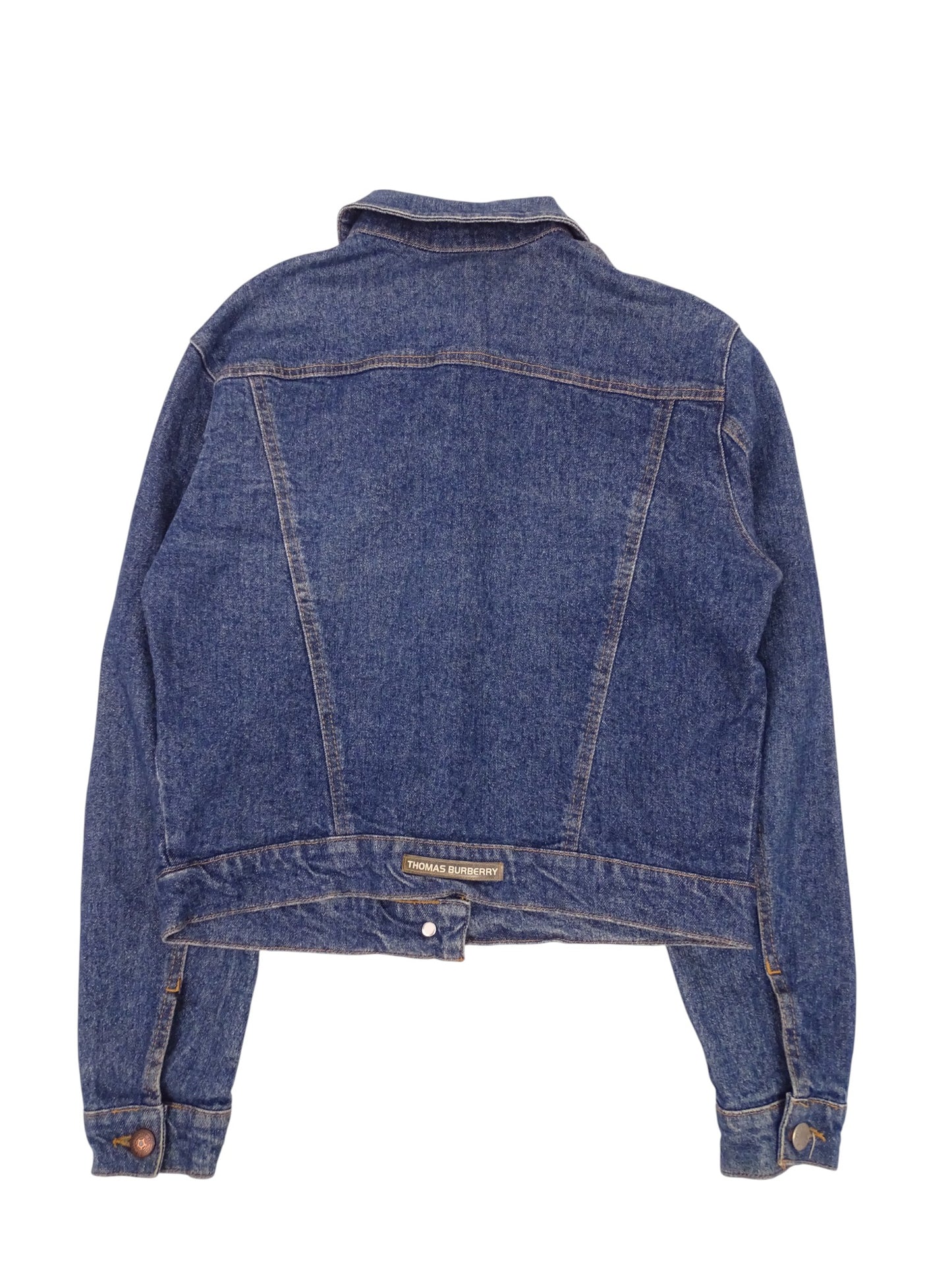 Burberry Veste En Jean Bleue Coton Denim M Femme