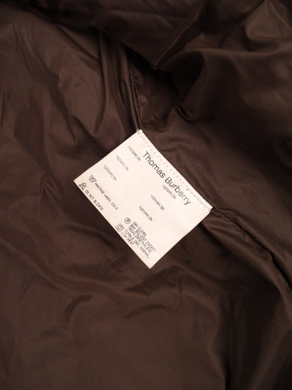 Burberry Doudoune Courte Marron Double Zip XS Femme