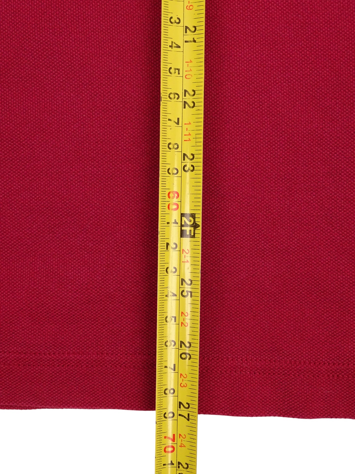 Prada Polo Vintage Bordeaux À Boutons XL Homme