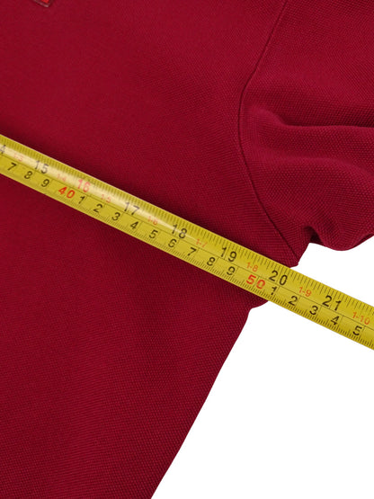 Prada Polo Vintage Bordeaux À Boutons XL Homme