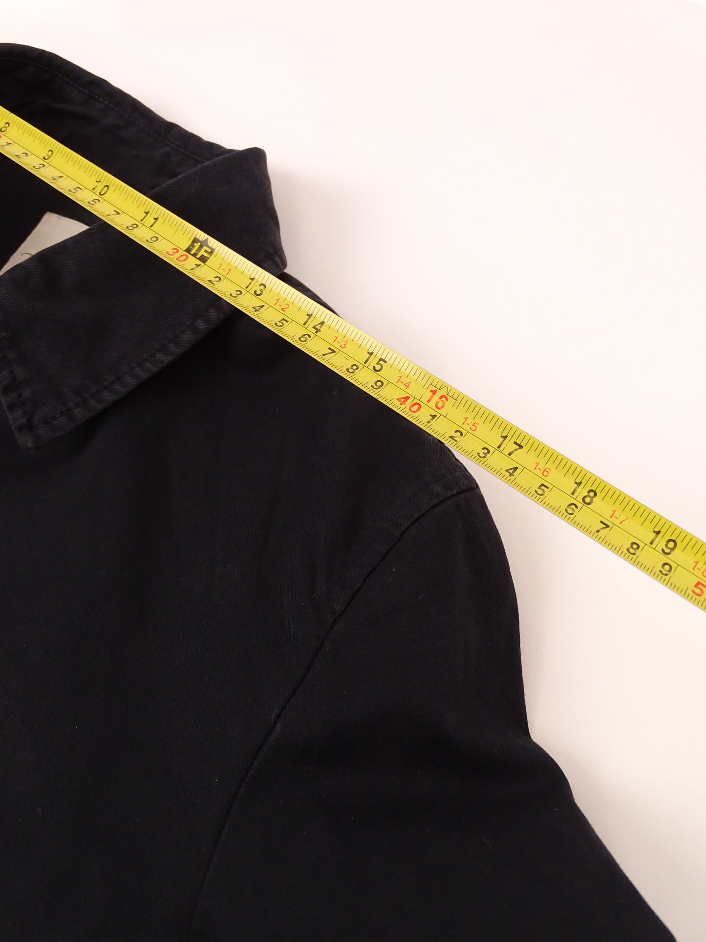 Burberry Veste Harrington Bleu Marine Zippée Coton M Homme