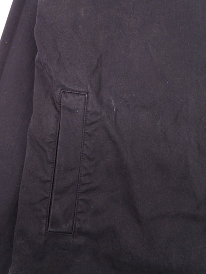 Burberry Veste Harrington Bleu Marine Zippée Coton M Homme