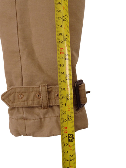 Burberry Trench Beige Ceinturé Rembourré Hiver S Femme