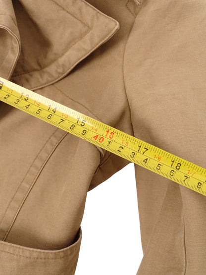 Burberry Trench Beige Ceinturé Rembourré Hiver S Femme