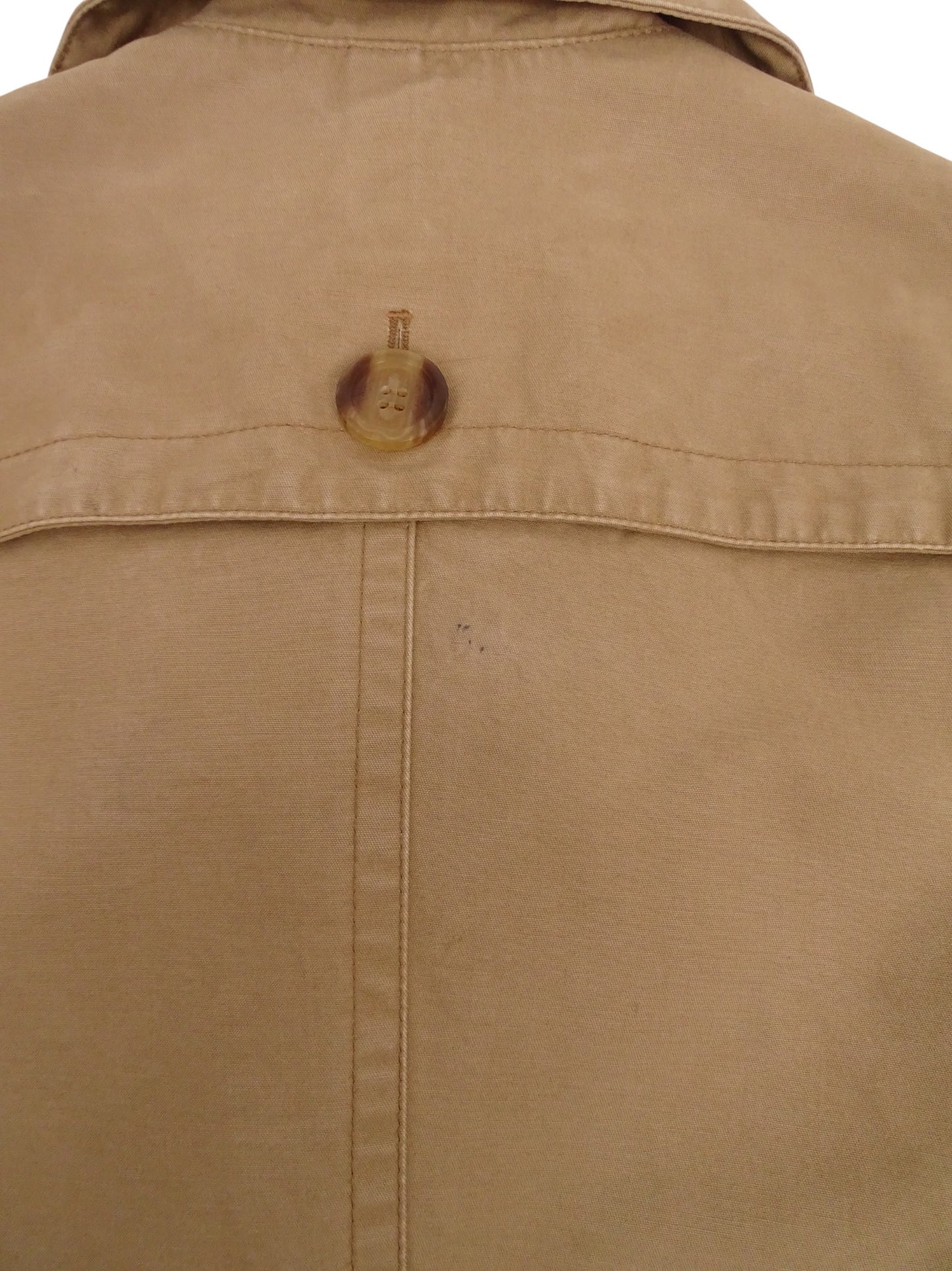 Burberry Trench Beige Ceinturé Rembourré Hiver S Femme