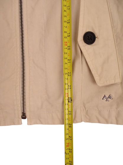 Burberry Blouson / Veste harrigton Matelassé Beige Full Zip Coton M Homme
