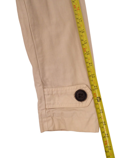 Burberry Blouson / Veste harrigton Matelassé Beige Full Zip Coton M Homme