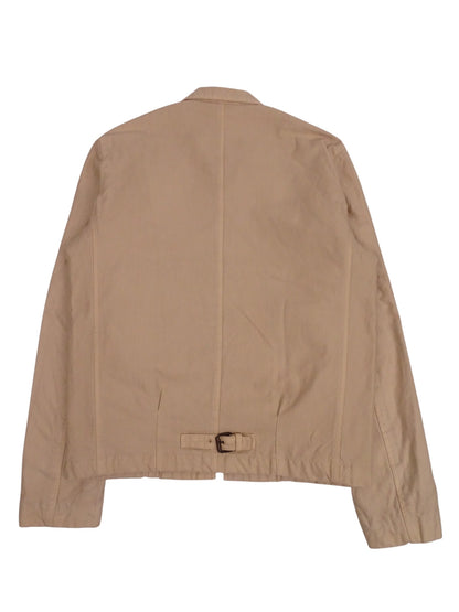 Burberry Blouson / Veste harrigton Matelassé Beige Full Zip Coton M Homme