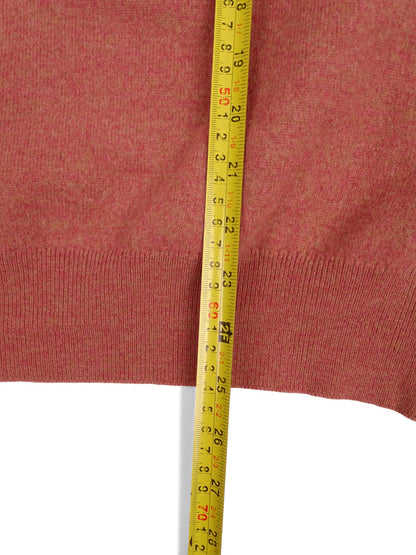 Burberry Pull Col Rond Corail/Rose 85% Laine M Homme
