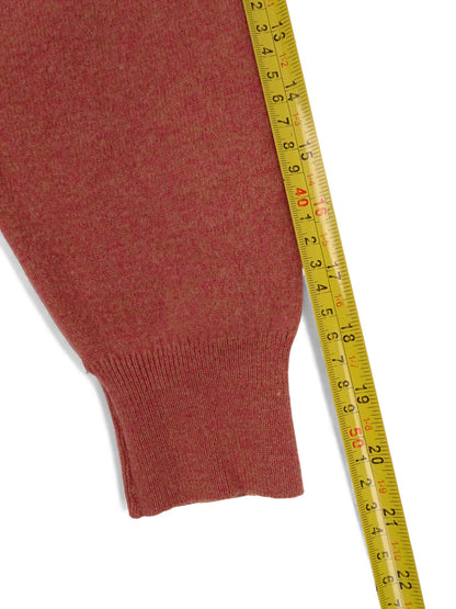 Burberry Pull Col Rond Corail/Rose 85% Laine M Homme