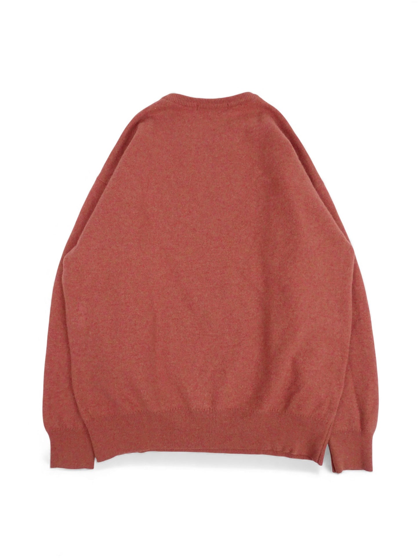 Burberry Pull Col Rond Corail/Rose 85% Laine M Homme