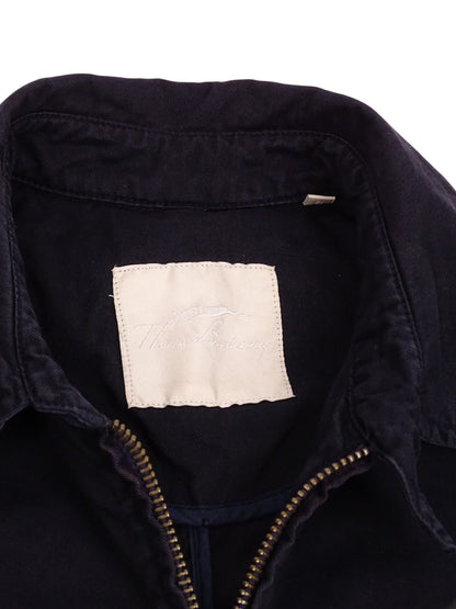 Burberry Veste Harrington Bleu Marine S Homme