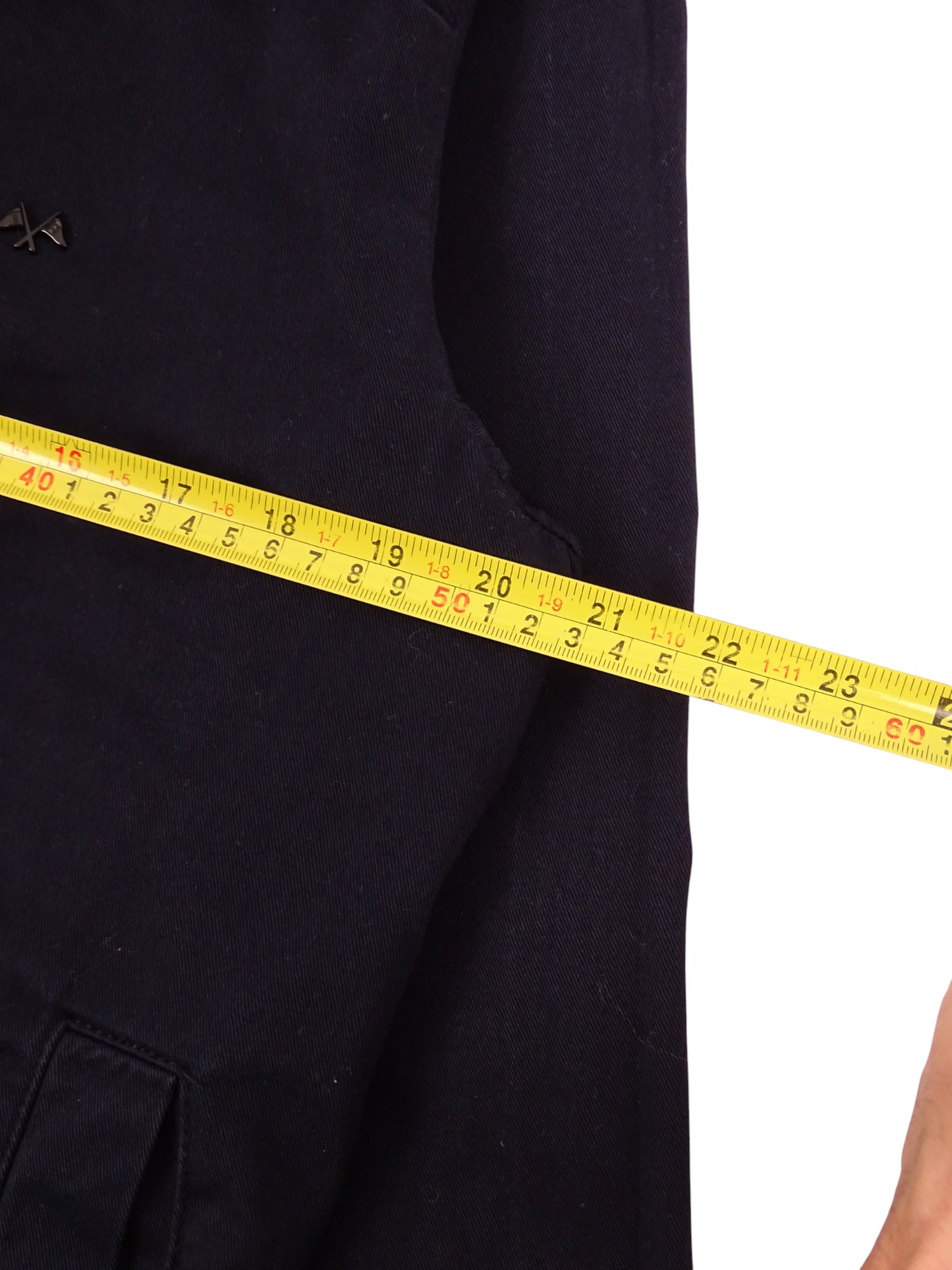 Burberry Veste Harrington Bleu Marine S Homme